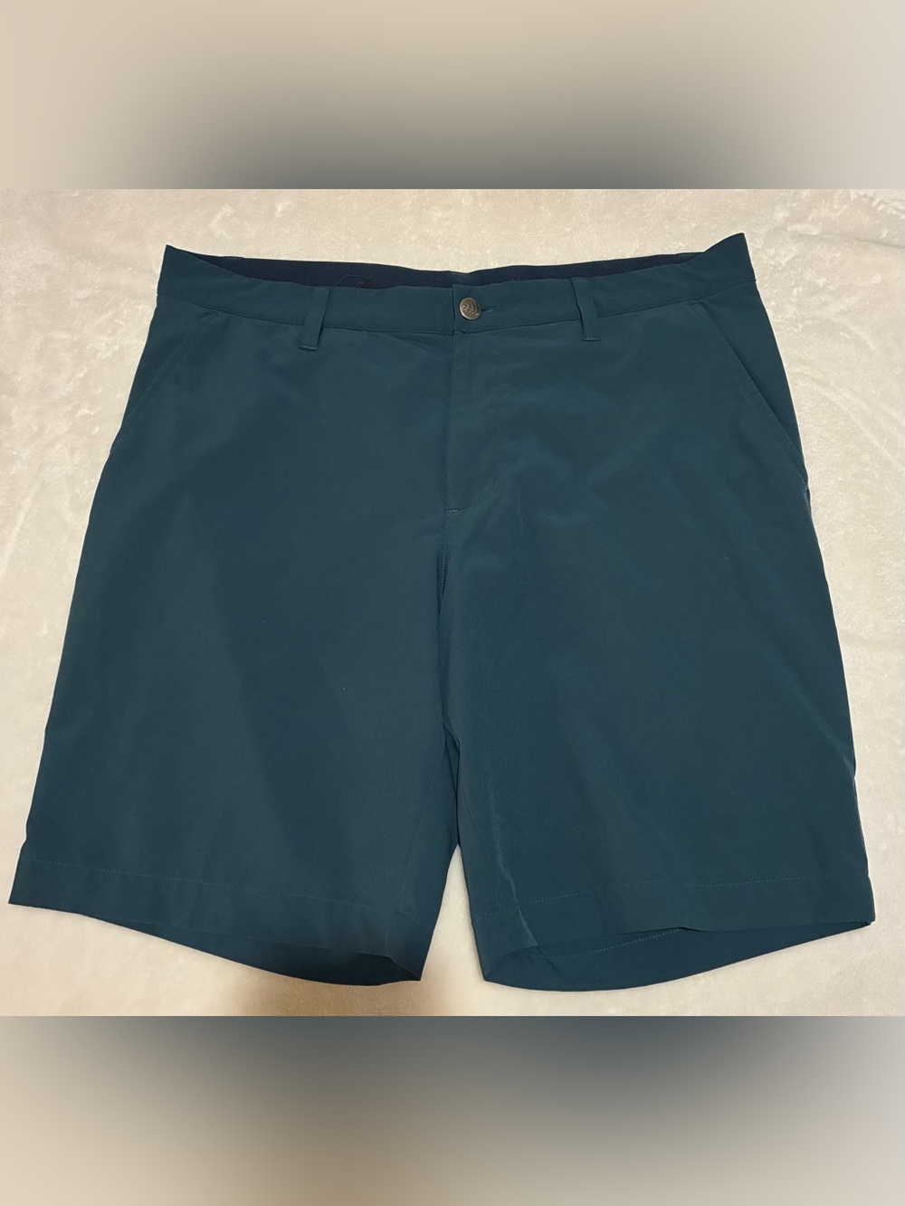 Men's Teal Adidas Golf Shorts